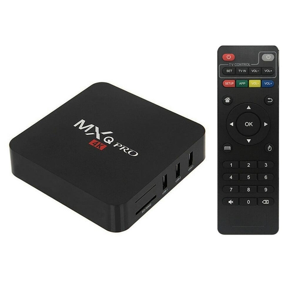 Android TV Box MXQ Pro 4K - Rom 8GB Ram 1GB Android 7.1