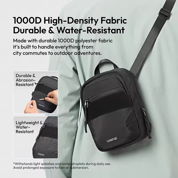 Túi đeo chéo mini Ulanzi CB05 3L dành cho điện thoại và phụ kiện dành cho máy ảnh chính hãng