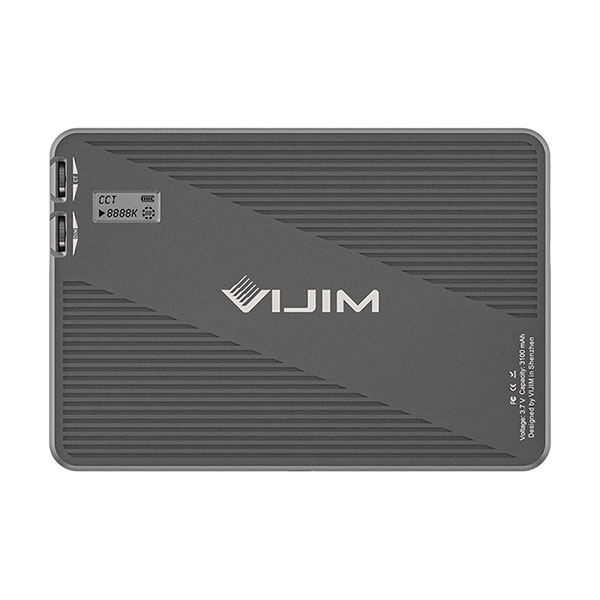 Vijim VL108 Bi-Color đèn Panel Light có thể hiệu chỉnh dãi nhiệt độ màu từ 3200 đến 5500K