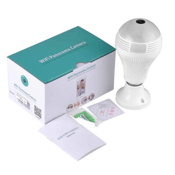 Camera bóng đèn ngụy trang Wifi IP VR960 Yoosee - Có tích hợp đàm thoại 2 chiều 1.3Mp