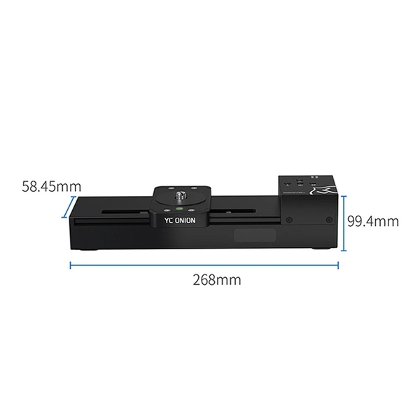 YC Onion Chocolate SE Motorized Slider Bộ ray trượt quay phim tải 20kg dài 20cm chính hãng
