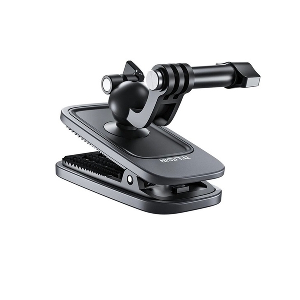 Telesin GP-JFM-002 Kẹp ba lô tích hợp ballhead 360 độ dành cho Gopro/action camera/insta360 chính hãng
