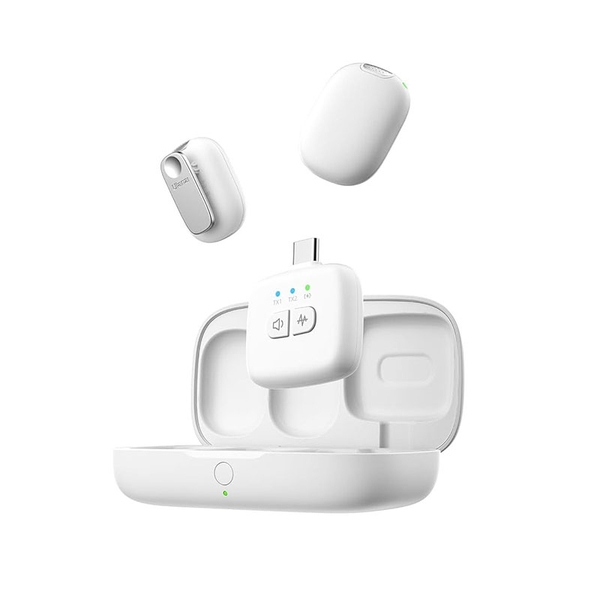 Ulanzi A30 White Micro cài áo không dây cho điện thoại nhỏ gọn khoảng cách 50M chính hãng