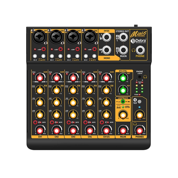 Debra Audio Mini6 Audio Mixer Sound Card