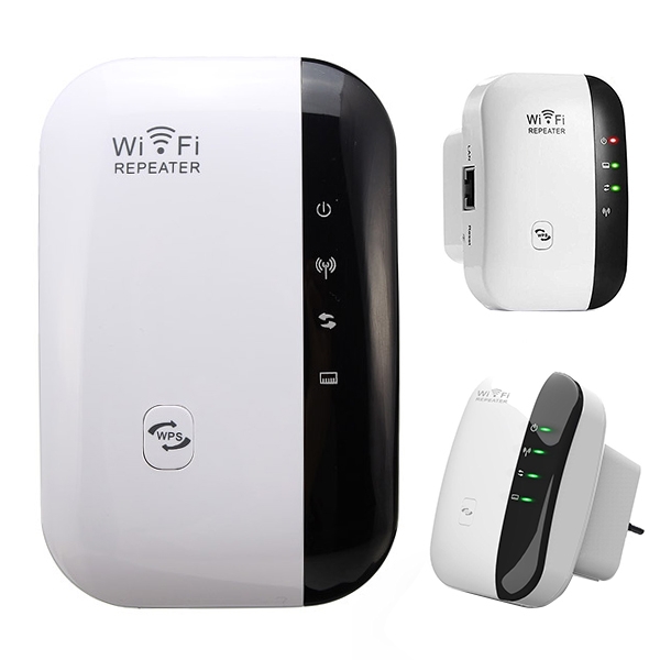 Bộ kích sóng wifi WR03 300M Portable 300Mbps 2.4GHz - Repeater wifi Socket Plug 220V