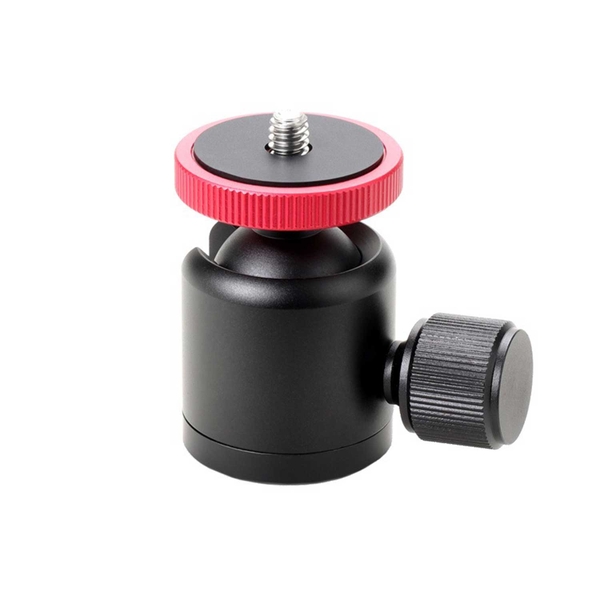 Ballhead hợp kim nhôm xoay 360 độ tiện lợi màu đen phối đỏ AHL175 tải 2kg