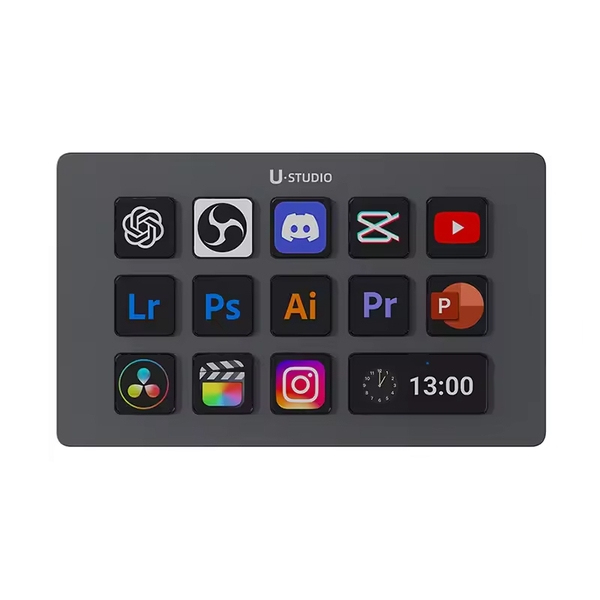 Ulanzi D200H Stream Deck Dock AI - Tich hợp 13 phím Macro chức năng chính hãng