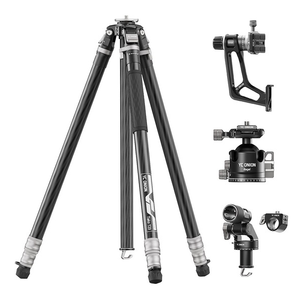 YC Onion Litchi Gimbal Head bộ Adapter mở rộng chụp ảnh dọc Vertical kèm Plate