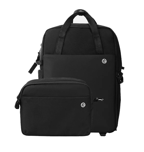 Balo Ulanzi F08 Black Version 20L thiết kế 2 IN 1 mang theo du lịch thông minh chống nước chính hãng đựng Máy ảnh / Laptop