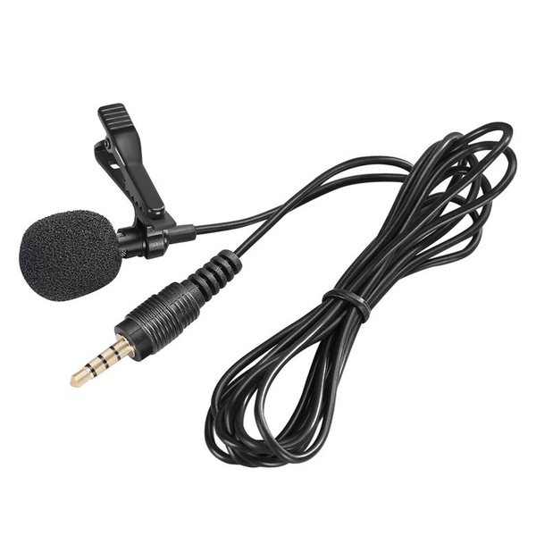 Micro cài áo Lavalier Microphone GL119 hàng chuẩn 3 Ring - Clip on 3.5mm Jack