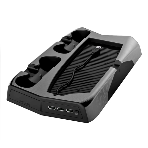 Đế tản nhiệt kiêm dock sạc cho Bộ Máy chơi game Sony PS5 - Charging Stand With Cooling Fan For PS5 HL279