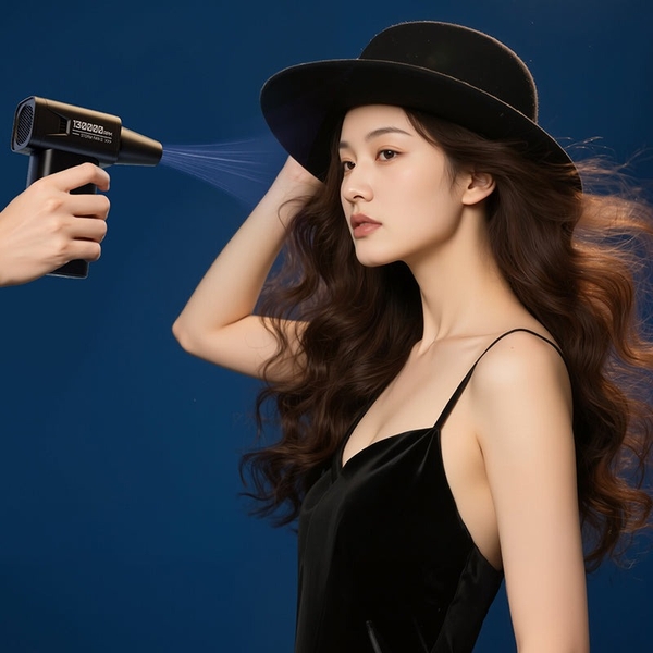 Ulanzi AD02 máy thổi khí nén cầm tay có tích hợp đèn pin chiếu sáng Công suất cao 170W, 130.000 vòng/phút