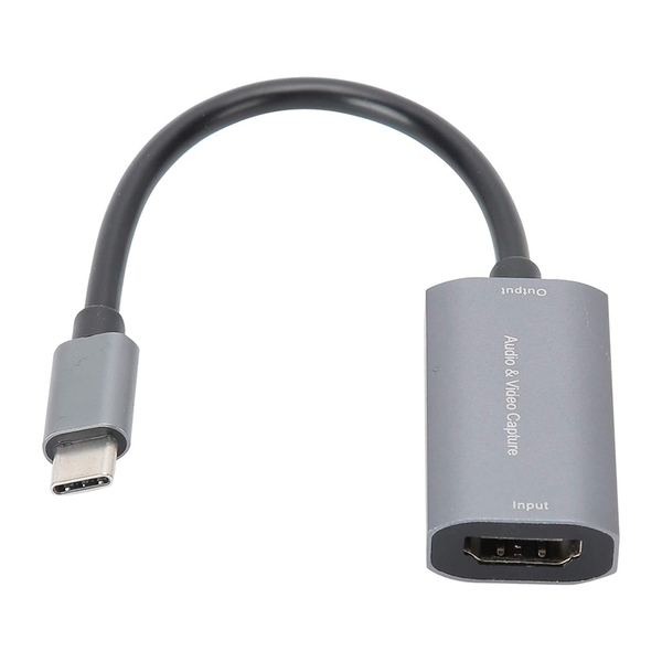 Cap HDMI Video Capture ra cổng Type-C âm dài 10.8cm Model Z29A ghi hình nhanh chóng tiện lợi