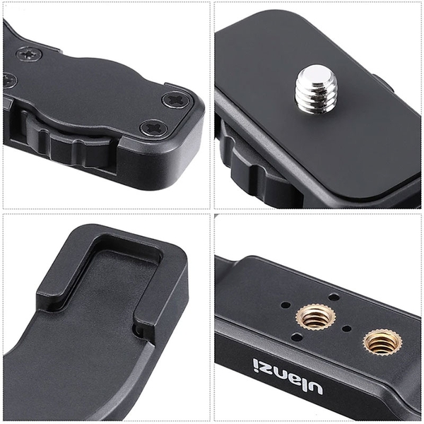 Ngàm mở rộng Ulanzi PT9 - Miếng Plate gắn thêm đèn trợ sáng và micro định hướng