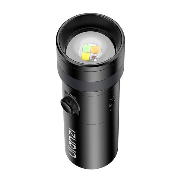 Ulanzi LM01 RGB 10W đèn pin Flash Light Photography chụp ảnh pin 7500mAh kèm 20 tấm hiệu ứng chính hãng
