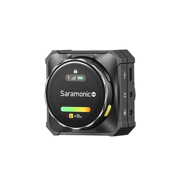 Micro cài áo không dây Saramonic BlinkMe B2 màn hình điều khiển cảm ứng chính hãng