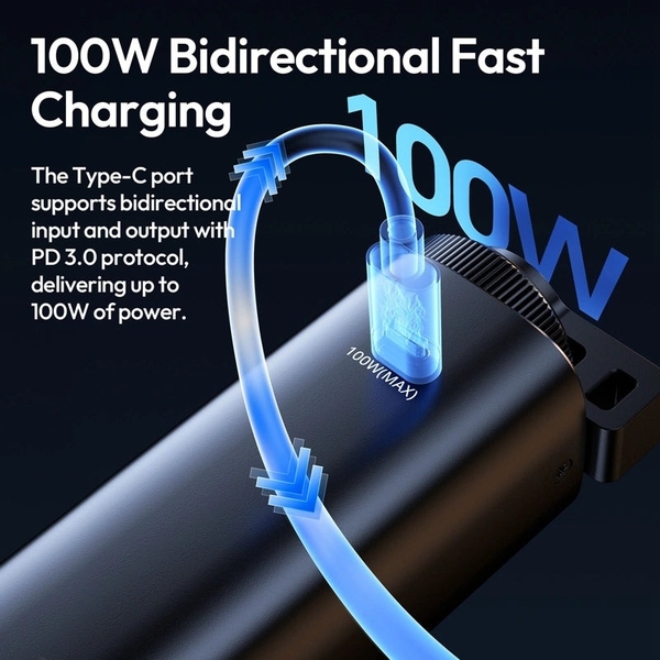 Ulanzi BG5 pin sạc dự phòng cho đèn Led Studio hỗ trợ PD Max 100W