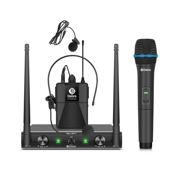 AU-200 UHF Wireless Microphone（Handheld / Headset / Lavalier Mic）