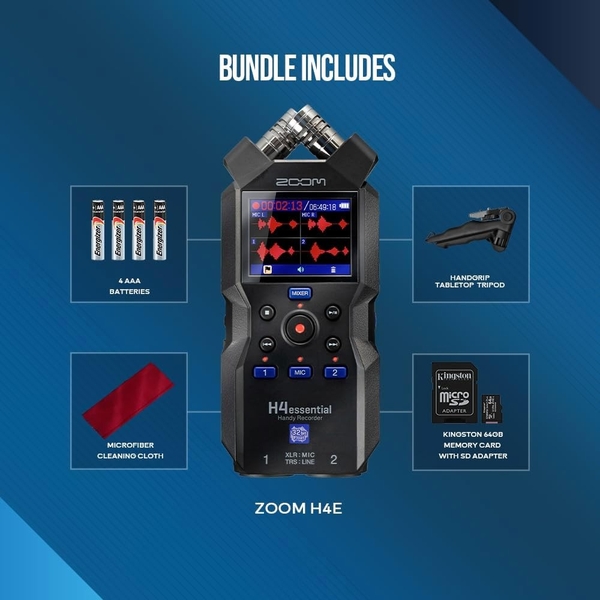 Zoom H4 essential 4-Track Handy Recorder