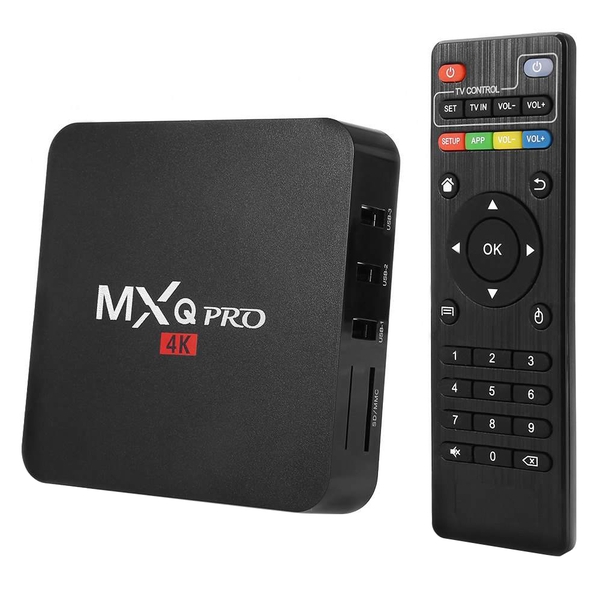 Android TV Box MXQ Pro 4K - Rom 8GB Ram 1GB Android 7.1