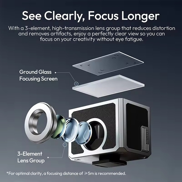 Ulanzi VF01 Kính ngắm ngang eo Waist-Level Viewfinder chính hãng