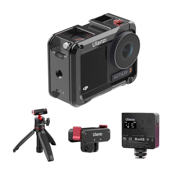 Ulanzi DJI Osmo Action 3/4 Bundle gói phụ kiện thao tác và bảo vệ nhanh chính hãng