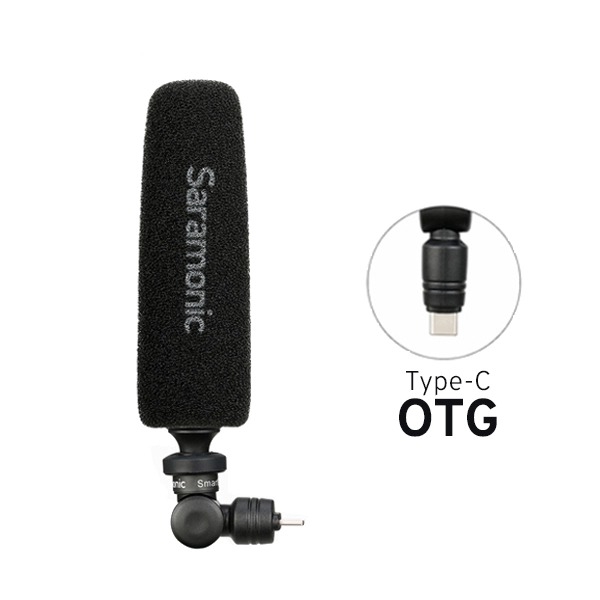 Micro ghi âm cho điện thoại / Laptop / PC SR-SmartMic5 UC cổng kết nối Type-C chính hãng