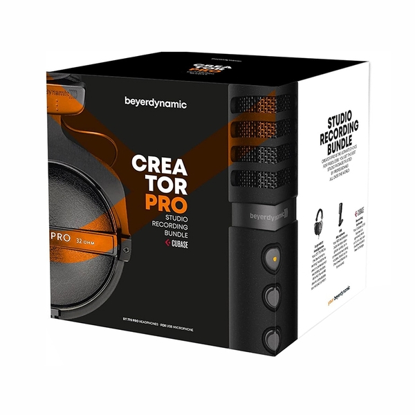 Beyerdynamic Creator Pro bộ combo kit gồm tai nghe DT770 Pro và Mic Fox kèm Cubase LE License chính hãng