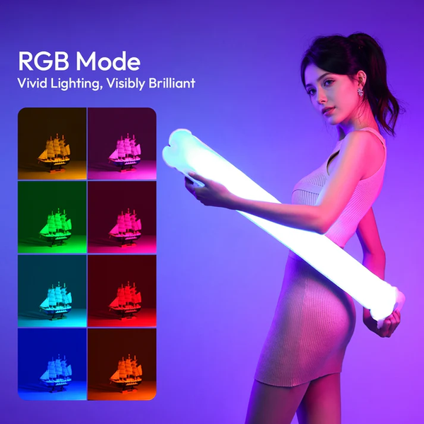 Ulanzi LA30 RGB Đèn phao khí bơm hơi tích hợp pin công suất 30W cầm tay chính hãng