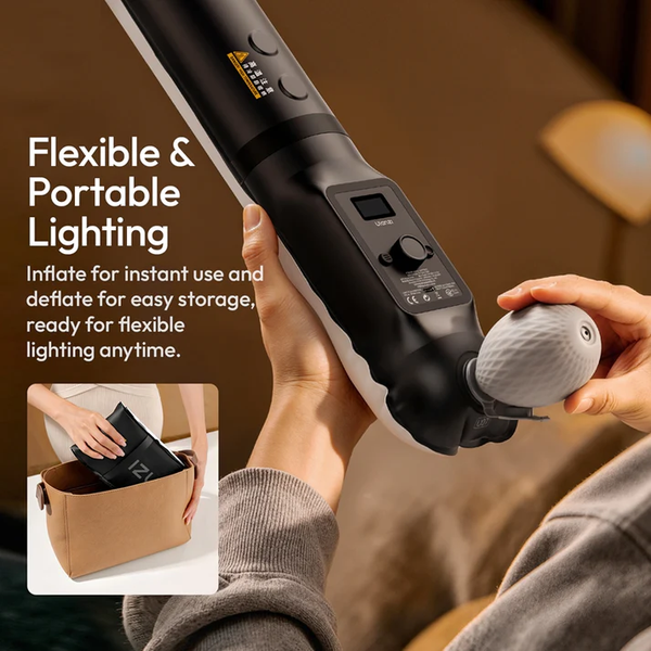 Ulanzi LA30 RGB Đèn phao khí bơm hơi tích hợp pin công suất 30W cầm tay chính hãng
