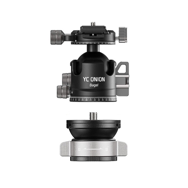 Ballhead YC Onion Bagel BF44 Dual Panoramic khả năng pan 360° và nghiêng đến 90° chính hãng