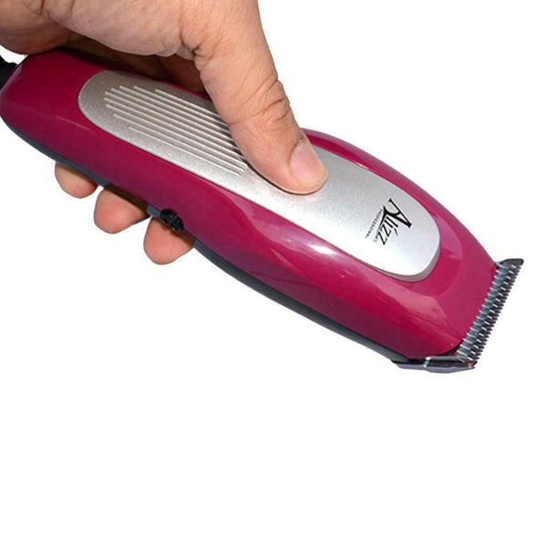 Tông đơ cắt tóc có dây giá rẻ Alizz HC 607 - Bộ đầy đủ nhiều kích cở cử
