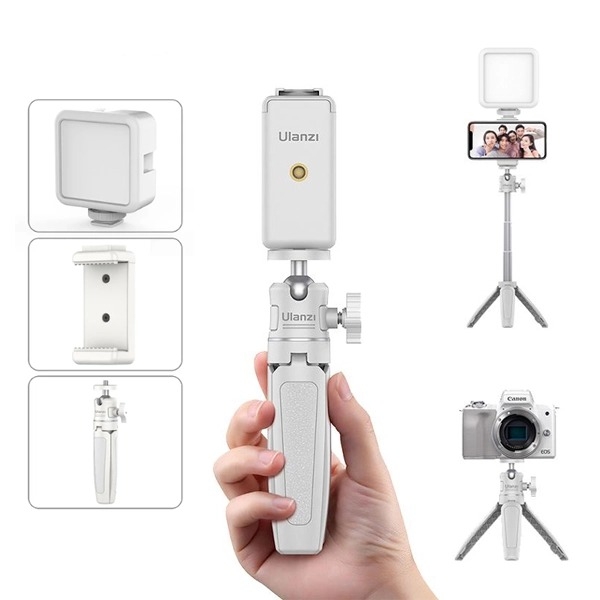 Combo Kit Vlog Ulanzi HL22 quay chụp điện thoại máy ảnh giá rẻ