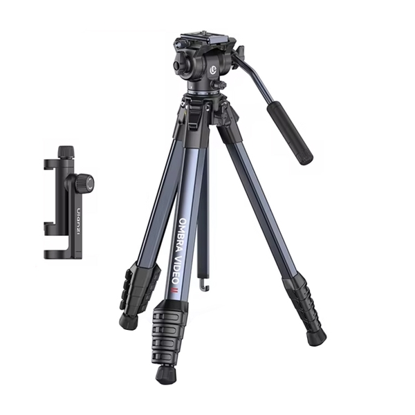 Tripod Ulanzi Ombra Video II chính hãng - Cao Max 1.57M đầu dầu Acra Swiss tháo lắp nhanh