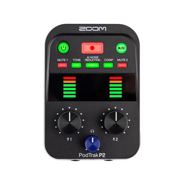 Zoom PodTrak P2 Podcast Recorder