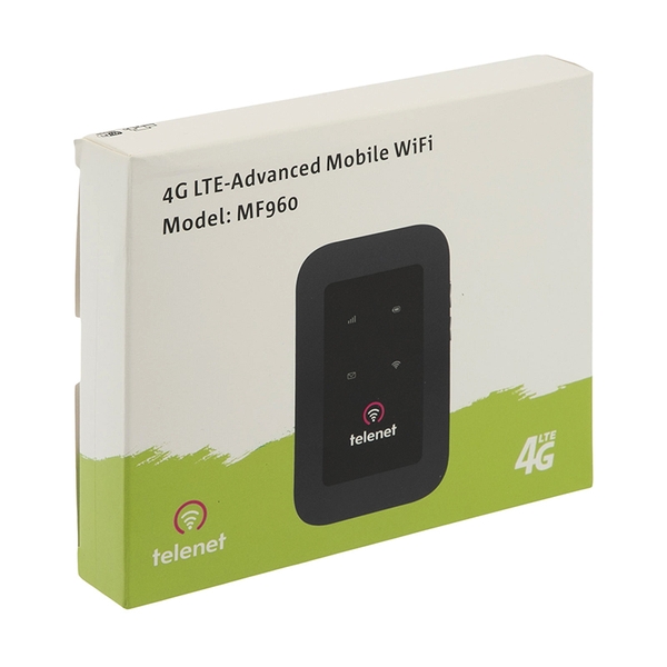 Bộ phát wifi 4G LTE tốc độ thực 150Mbps ZTE MF960 chính hãng nhà mạng Telenet