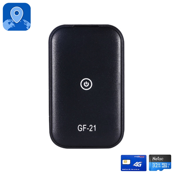 Thiết bị định vị hành trình GPS GF21 - nghe từ xa cực tiện lợi