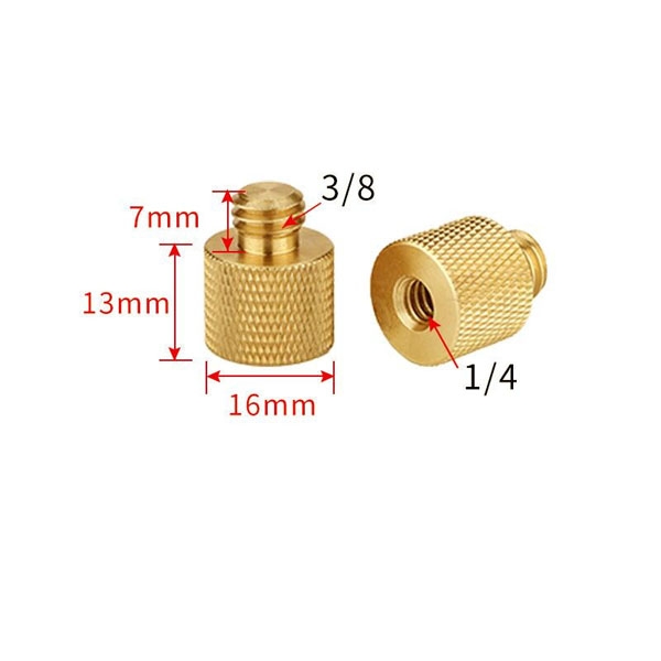 Đầu ốc chuyển đổi 1/4'' inch Đến 1/4 3/8 Inch full kim loại