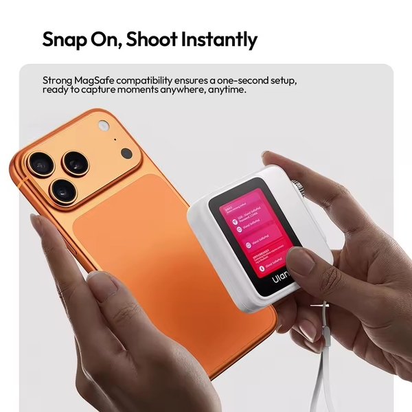 Màn hình selfie Ulanzi VM02 có Magnetic dành cho điện thoại tích hợp tínhn năng điều khiển từ xa không dây cao cấp