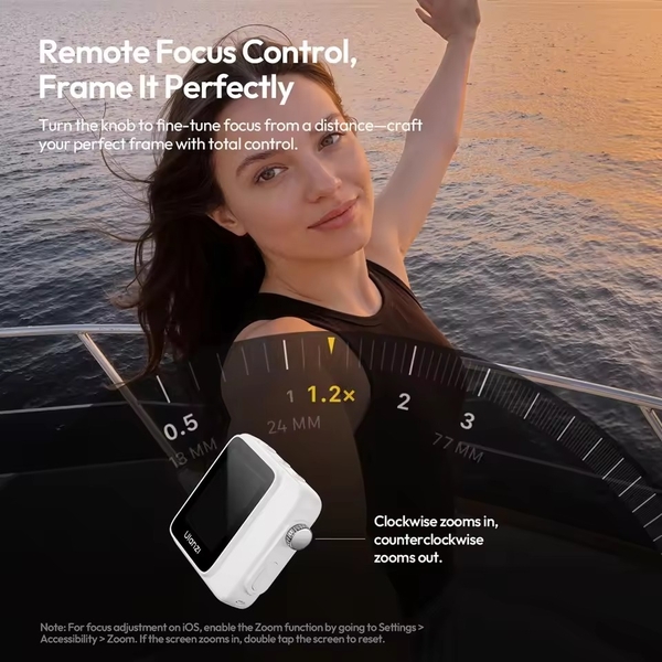 Màn hình selfie Ulanzi VM02 có Magnetic dành cho điện thoại tích hợp tínhn năng điều khiển từ xa không dây cao cấp