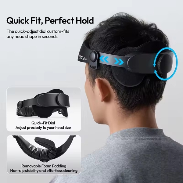 Đai đội đầu Ulanzi CM029/ HERO01 dành cho camera hành động và điện thoại xoay 360 độ chính hãng