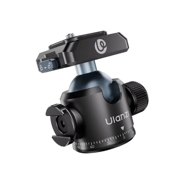 Ulanzi T100 Uka đầu Mini Ballhead 360 độ tháo lắp nhanh với khả năng tải lên đến 6kg chính hãng
