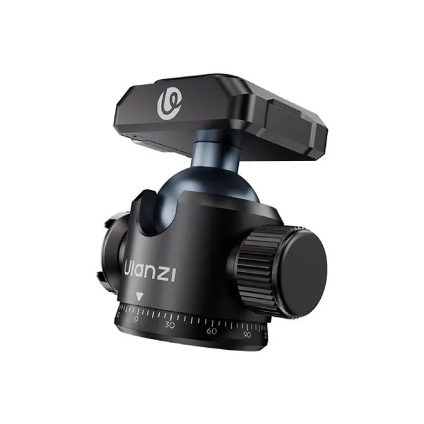 Ulanzi T100 Uka đầu Mini Ballhead 360 độ tháo lắp nhanh với khả năng tải lên đến 6kg chính hãng