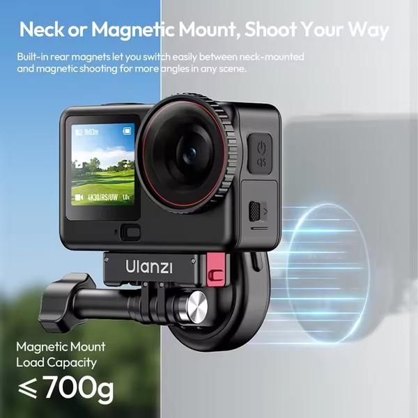 Giá đỡ cổ linh hoạt Ulanzi ZJ09 dành cho GoPro DJI Pocket 4 Action 6 5 Insta 360 Action Camera