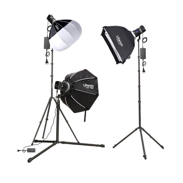 Combo setup chọn bộ lighting studio Livestream/ Quay/ chụp dành cho mỹ phẩm