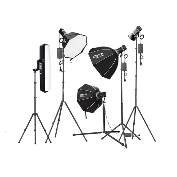 Trọn bộ Combo Lighting Studio cao cấp Pro dành cho Quay/ Chụp/ Livestream ngành hàng trang sức đá quay chính hãng