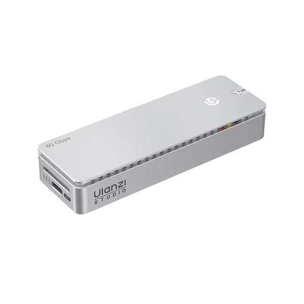 Ulanzi DT580 đầu đọc thẻ SSD M.2 NVMe 80Gbps với tích hợp quạt làm mát dành cho SSD M.2 M-Key / B & M Key 2280