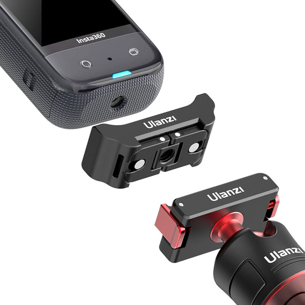 Bộ đế chuyển đổi 3 IN 1 tháo lắp nhanh dành cho Insta360 X2/X3/X4 Ulanzi CO13 C041GBB1