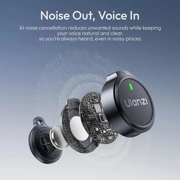 Ulanzi A21 Micro Wireless hỗ trợ Livestream / Stream Gaming đa nền tảng chính hãng