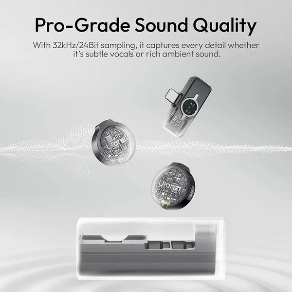 Ulanzi A21 Micro Wireless hỗ trợ Livestream / Stream Gaming đa nền tảng chính hãng